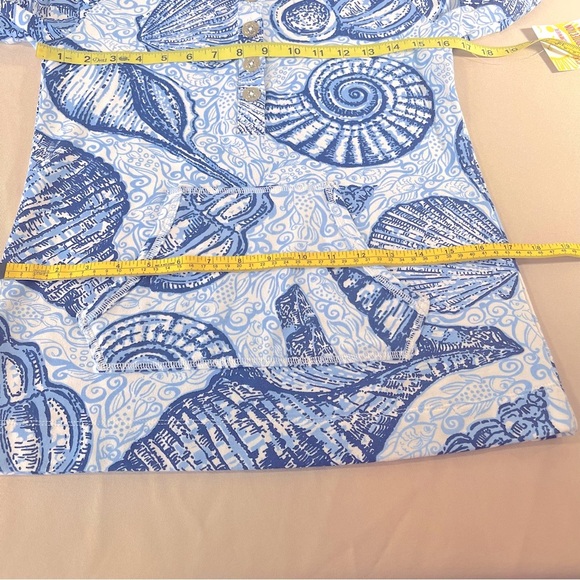 Lilly Pulitzer UPF 50+ Captain Popover Peri Blue Pop Up Stuffed Shells Sz XS NWT - Picture 10 of 15